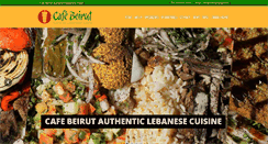 Desktop Screenshot of cafebeirutjp.com